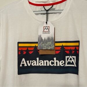 Avalanche Outdoor Supply Company Short Sleeve T-Shirt White Men's XL NWT